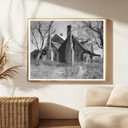Vintage Farmhouse, Mecklenburg County, Virginia, 1953