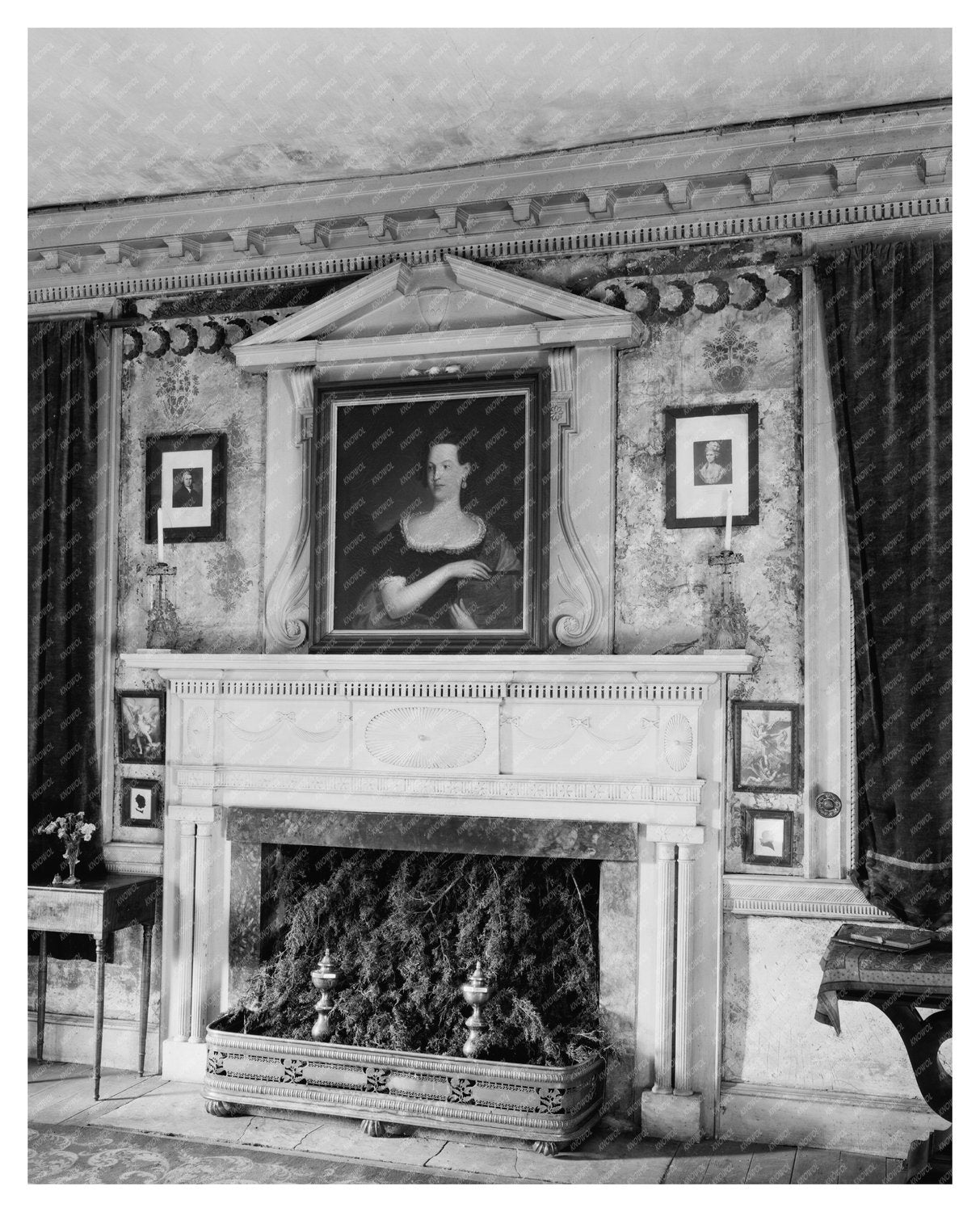 1790 Historical Building, Elliston, VA - Vintage Photograph