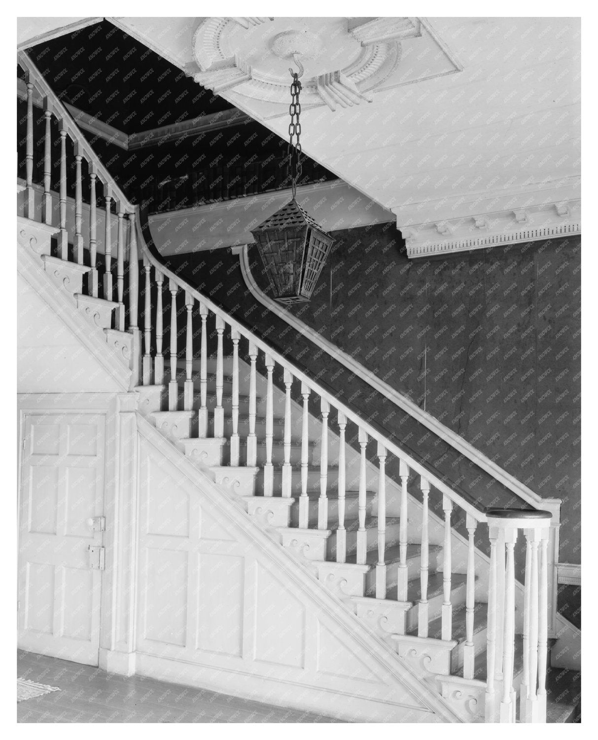 1790 Interior of Historic Building in Elliston, VA