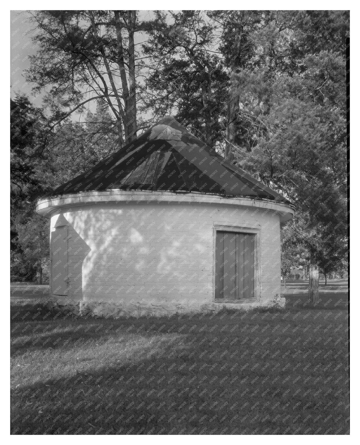 Edgewood VA Icehouse Photo, Early 20th Century