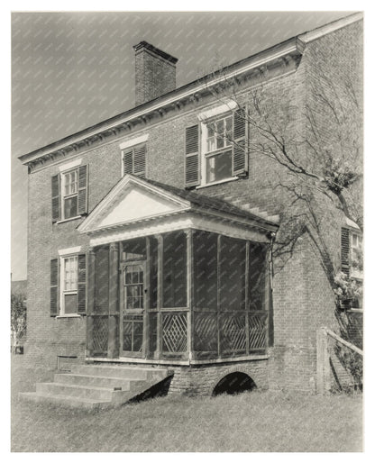 Old Hall, Nassawadox, VA: Vintage Photo from 1806-1808