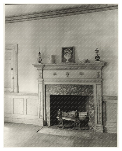 Historic Interior of Old Hall, Nassawadox, VA 1806