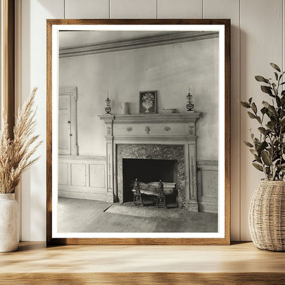 Historic Interior of Old Hall, Nassawadox, VA 1806