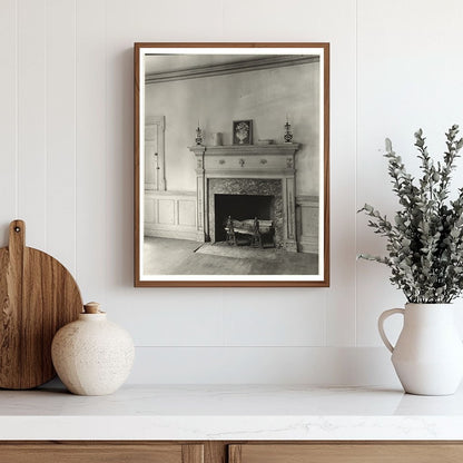 Historic Interior of Old Hall, Nassawadox, VA 1806