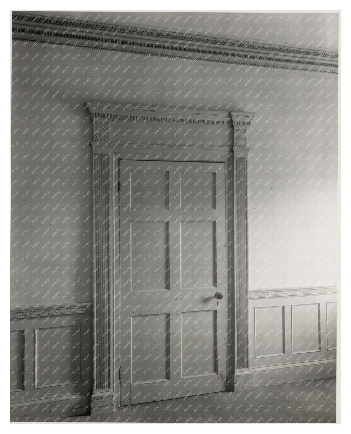 Old Hall Architecture in Nassawadox, VA - 1806