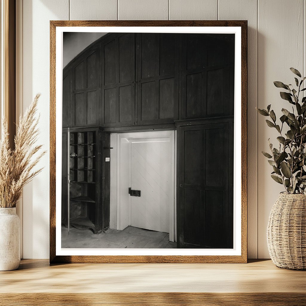 Eastville VA Clerks Office Photo, Historical 1680 Structure