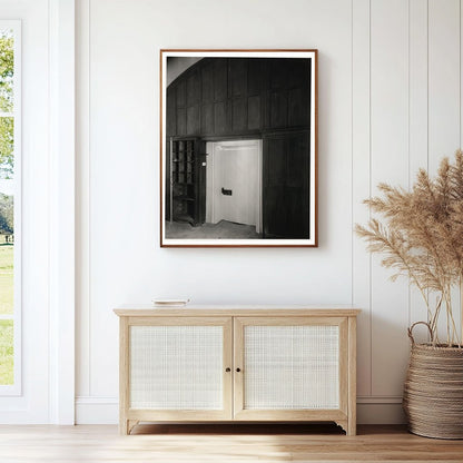 Eastville VA Clerks Office Photo, Historical 1680 Structure