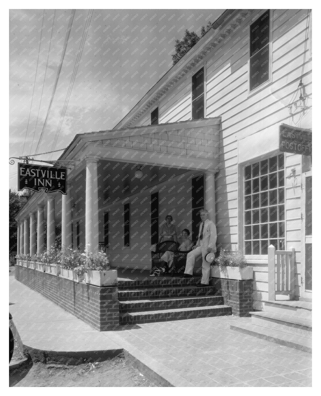 Historic Tavern in Eastville, VA - Early 20th Century
