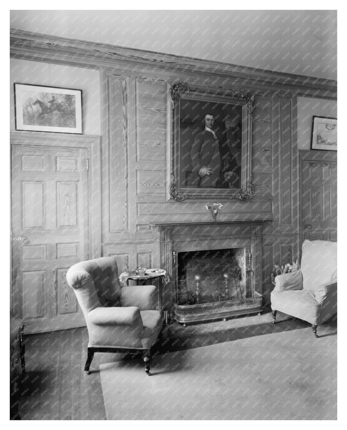 Cherrystone Inlet Interior, Northampton VA 1735 Photograph