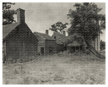 Tankard Building, Northampton County, VA, 1690 Vintage Photo