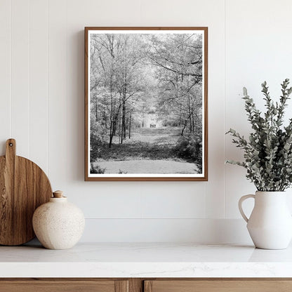 1953 Gordonsville Estate Photograph, Virginia Architecture