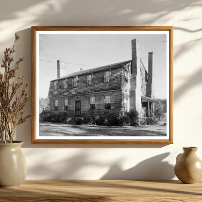 Reuben Lovett House, Kempsville, VA, 1790 - Vintage Photo