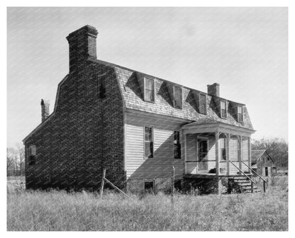 1727 Building in Princess Anne County, VA - Historic Photo