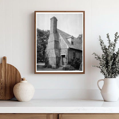 First Brick House, Norfolk VA, Colonial Architecture, 1634