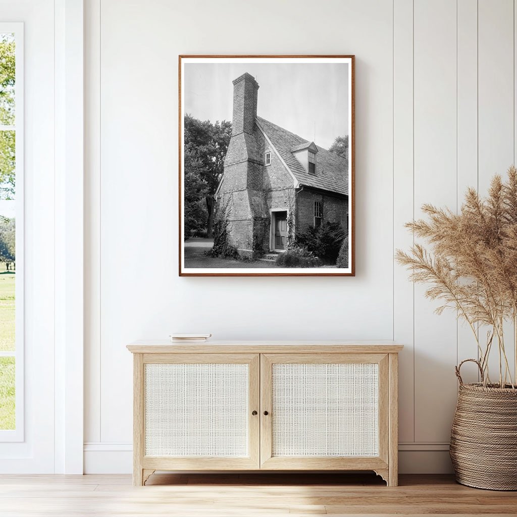 First Brick House, Norfolk VA, Colonial Architecture, 1634