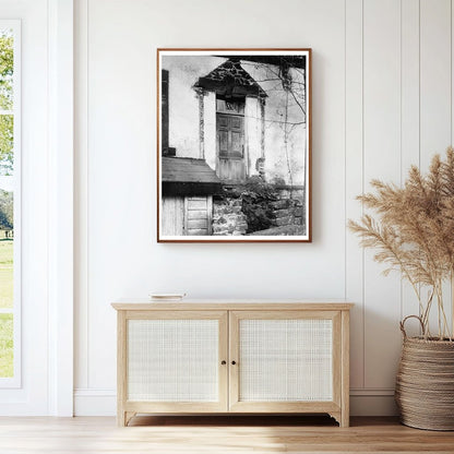 Richmond County VA Colonial Architecture Photo 1953