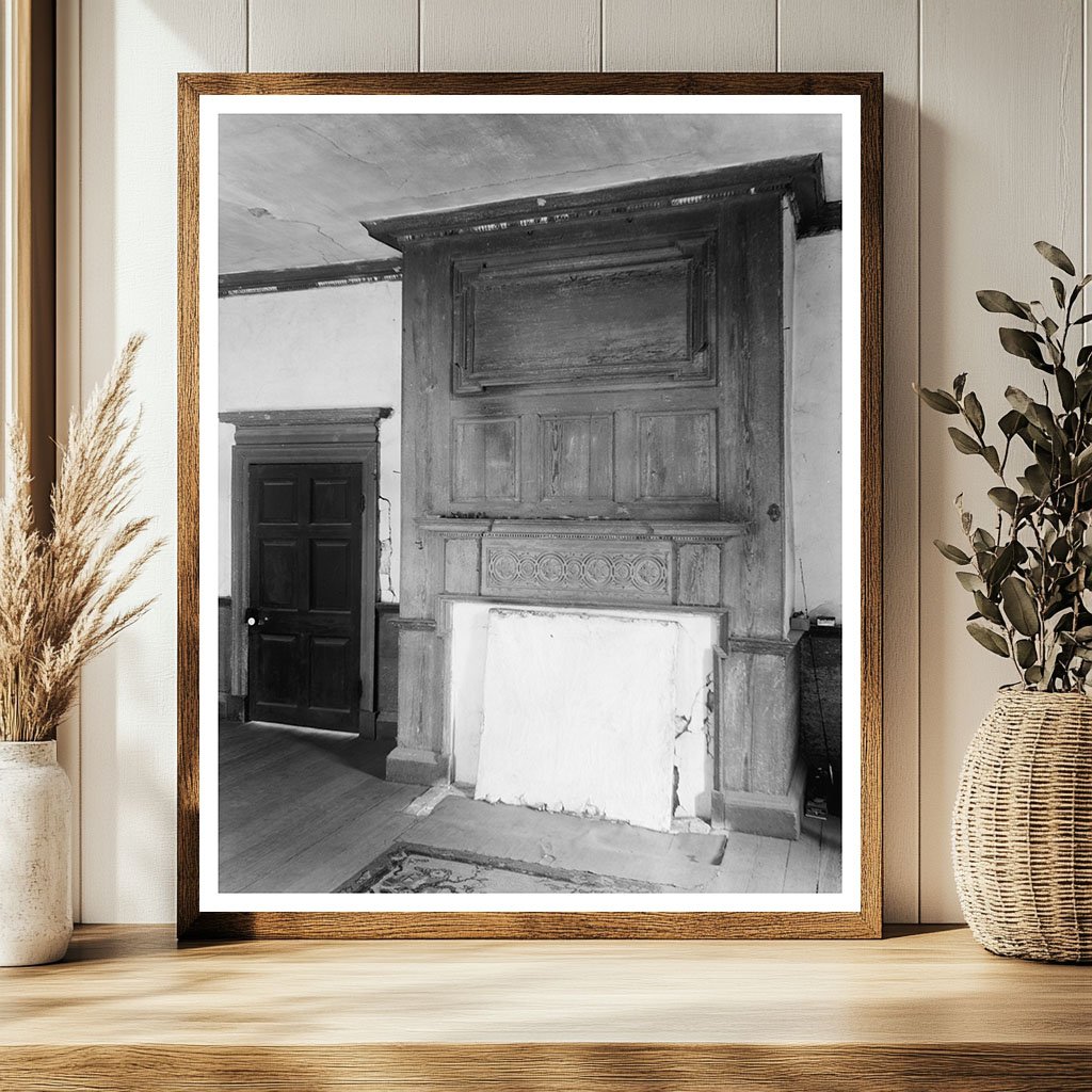 Richmond County, VA Vintage Architecture Photo, 20th Century