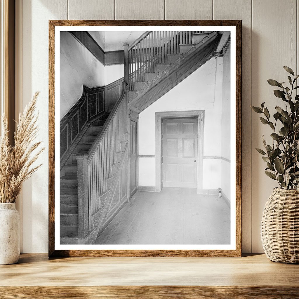 Historic Richmond County Interior, Virginia 18th Century