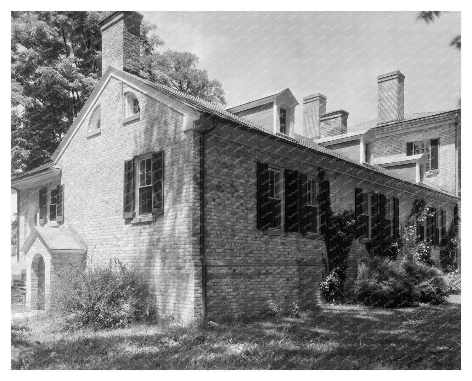 Historic 1730 Building in Richmond County, VA - 1953 Photo