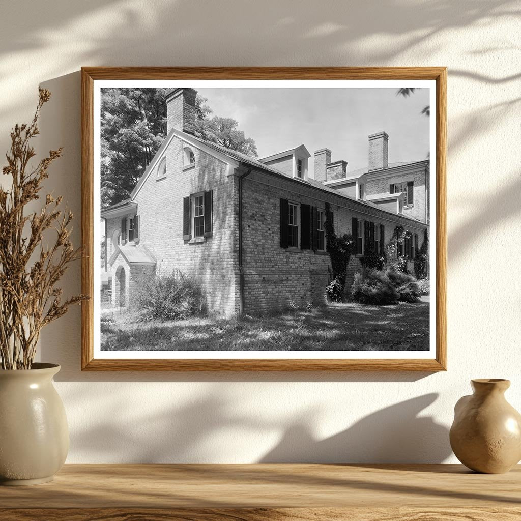 Historic 1730 Building in Richmond County, VA - 1953 Photo