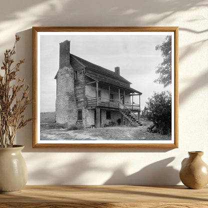 Historic Farmhouse in Hollins, Virginia, 20th Century