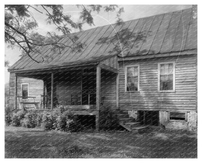 Spotsylvania Farmhouse, Virginia, Early 20th Century Photo