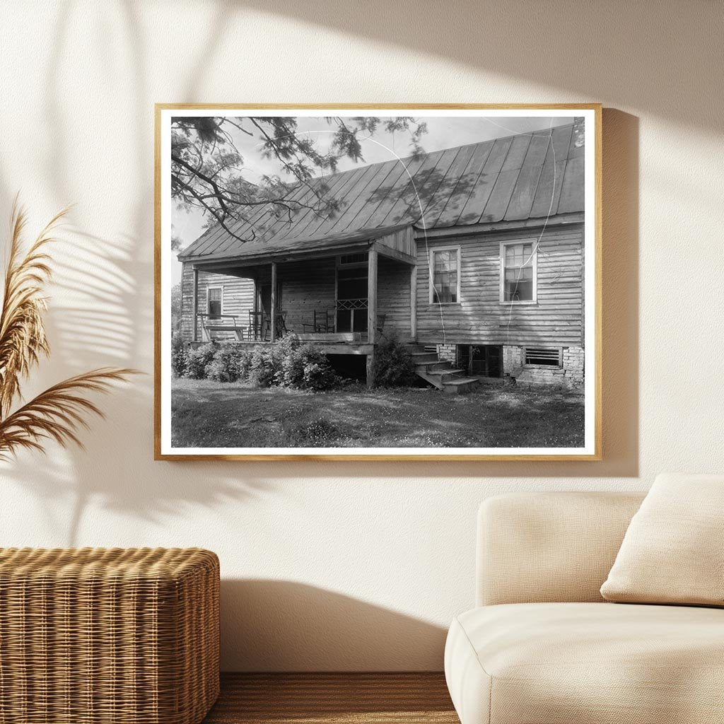 Spotsylvania Farmhouse, Virginia, Early 20th Century Photo