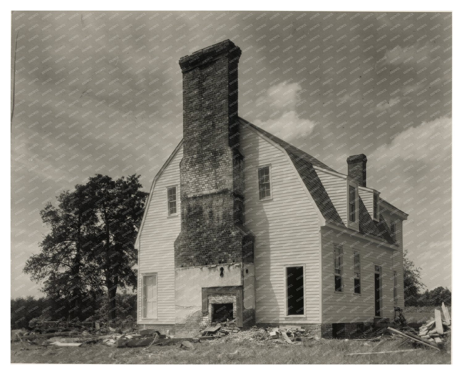 Herndon House, Spotsylvania VA, Vintage Photo 1953
