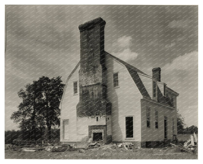 Herndon House, Spotsylvania VA, Vintage Photo 1953