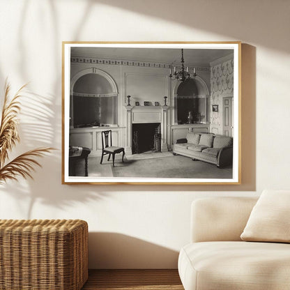 Vintage Interior Photo of Spring Grove, VA, 1953
