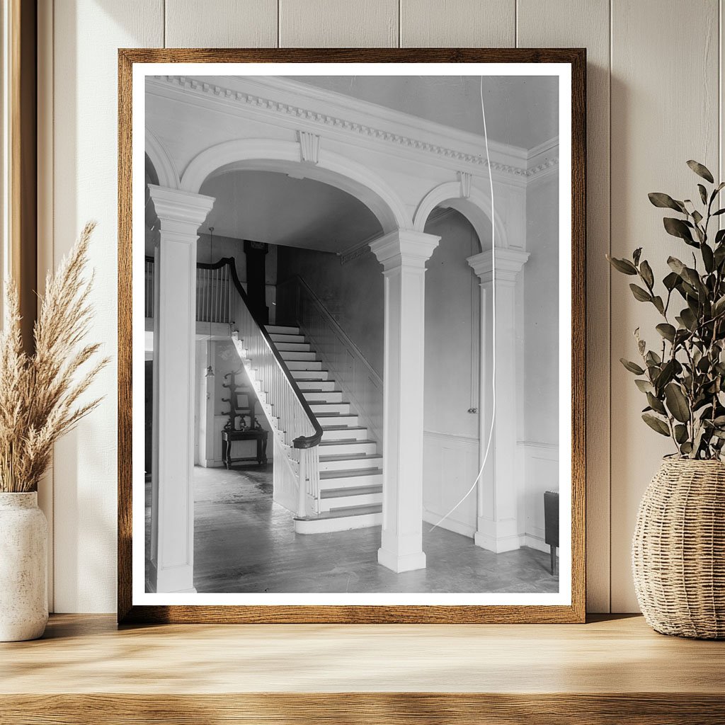 Historic Building in Milldale, VA (1772) - Vintage Photo