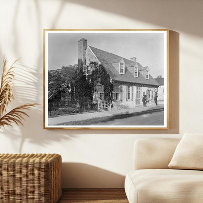 Yorktown VA Historical Architecture Photo 1953