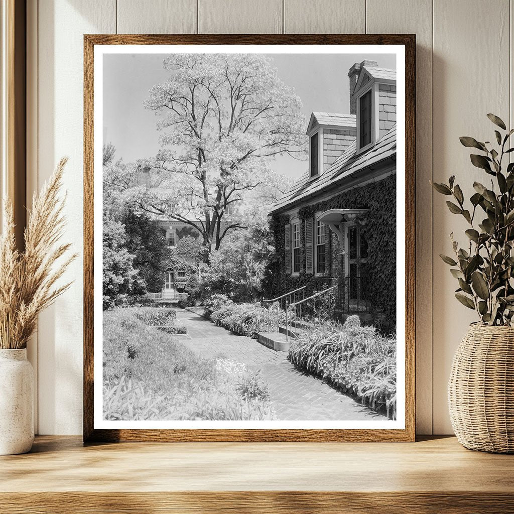 Nelson House in Yorktown, Virginia - Historic Image 1740