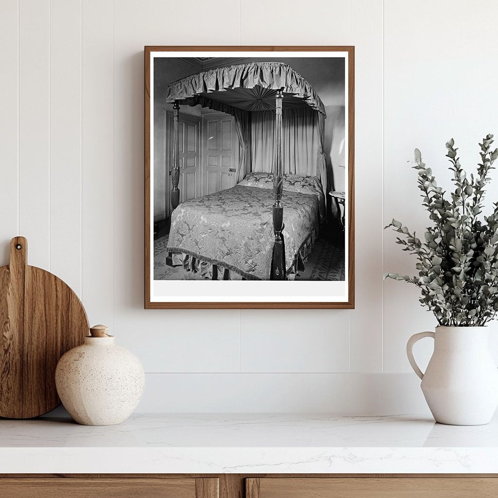 Nelson House, Yorktown VA, 1740-1741 Vintage Photo