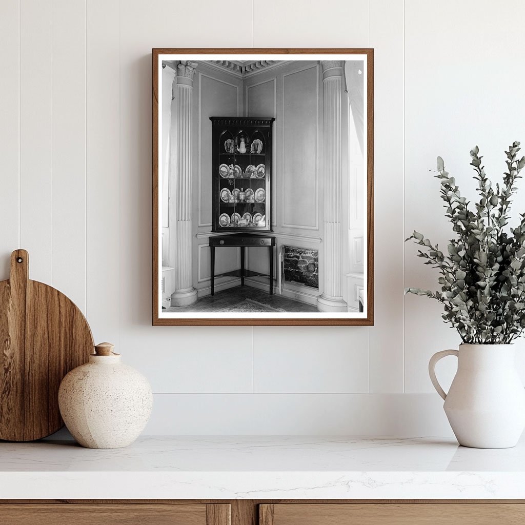 Nelson House, Yorktown VA, 1740-1741 Vintage Photograph