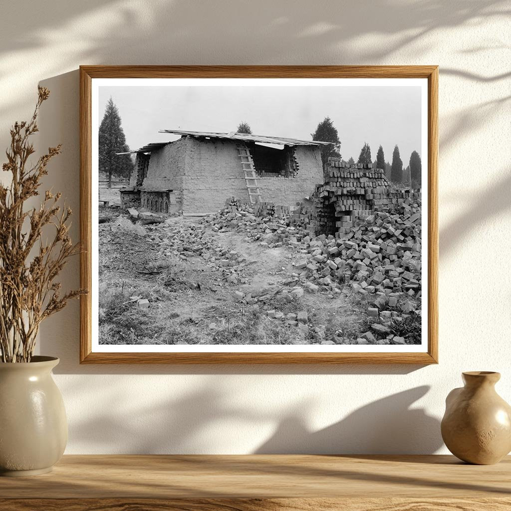 1953 Vintage Photo of Wakefield Corner, VA Historical Site