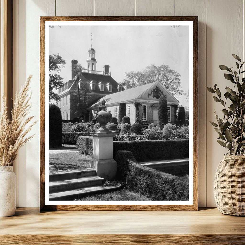 Historic Restoration in Williamsburg, VA 1930s