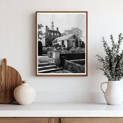 Historic Restoration in Williamsburg, VA 1930s