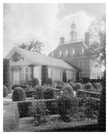 Historic Williamsburg VA Architecture Photo 1930s