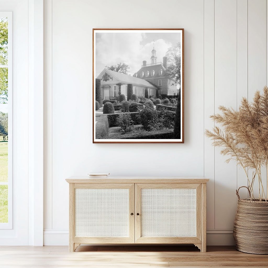 Historic Williamsburg VA Architecture Photo 1930s