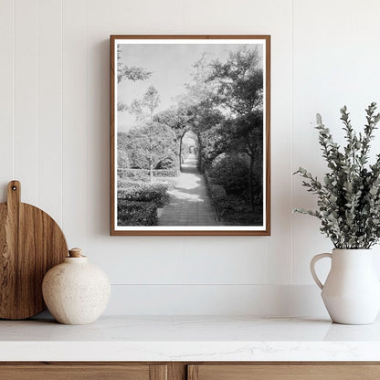 Vintage Williamsburg, VA Landscape Photo 1920s