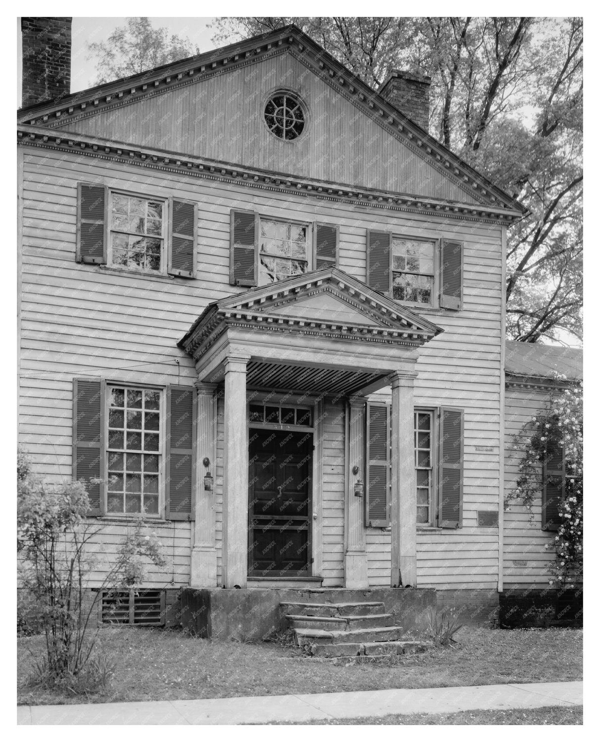 Historic House in Williamsburg, VA - 1750 Vintage Photo