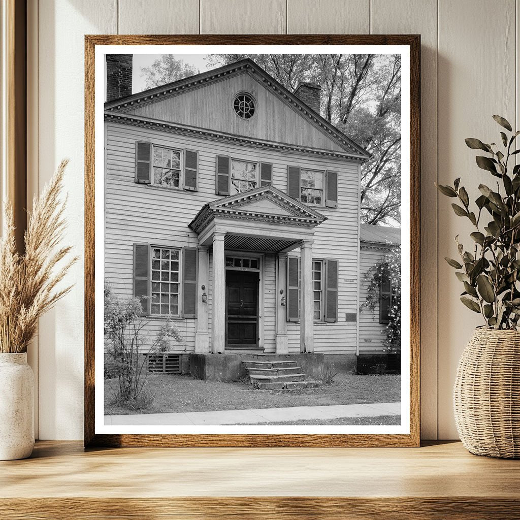 Historic House in Williamsburg, VA - 1750 Vintage Photo