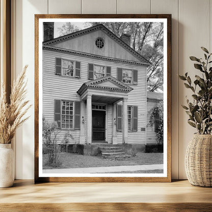 Historic House in Williamsburg, VA - 1750 Vintage Photo