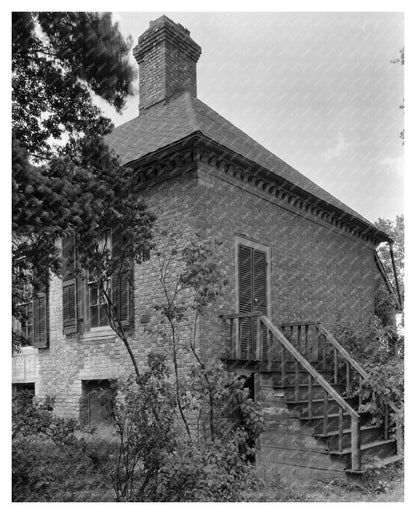 Williamsburg VA Vintage Architecture Photo 20th Century