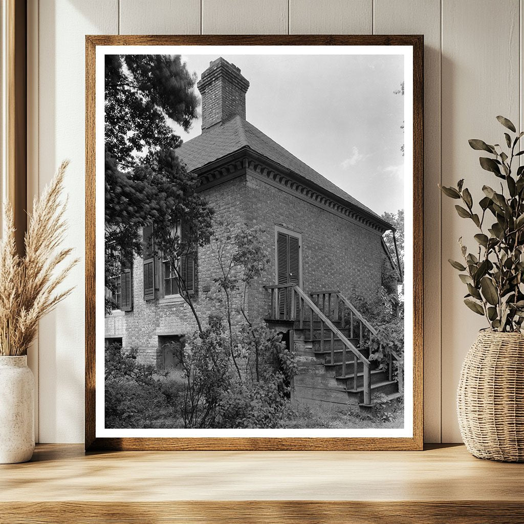 Williamsburg VA Vintage Architecture Photo 20th Century