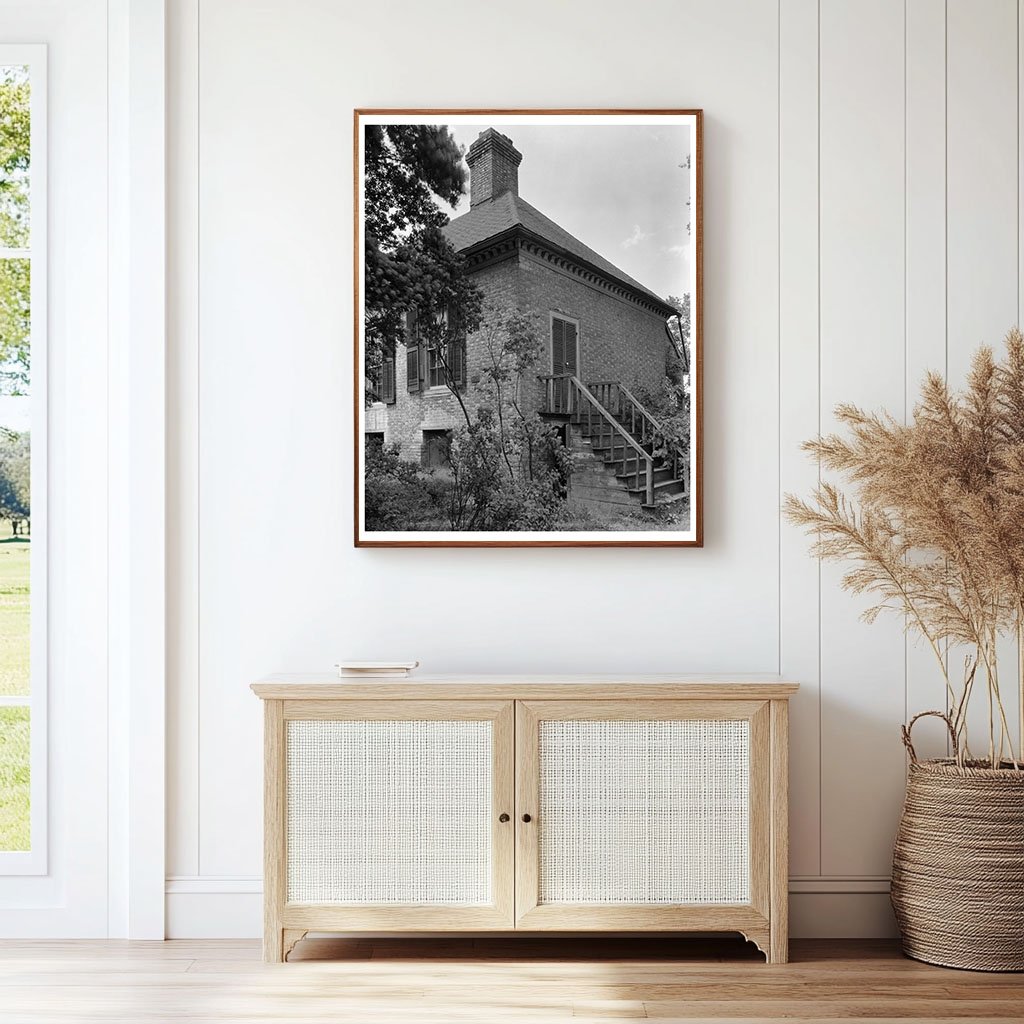 Williamsburg VA Vintage Architecture Photo 20th Century