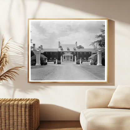 Fauquier County VA Mansion Photo, Early 20th Century
