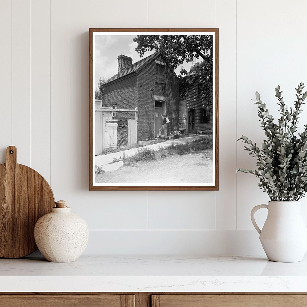 Falmouth, VA Historic Cabin Photo, 1953