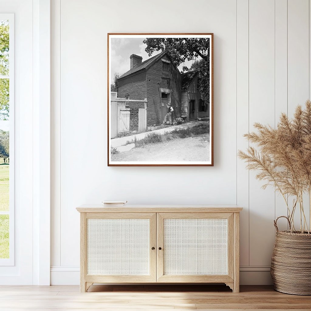 Falmouth, VA Historic Cabin Photo, 1953